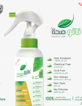 Natural Sanitizer, Alcohol free Sanitizer, Chemical free Sanitizer, Disinfectant Sanitizer, nanoseha